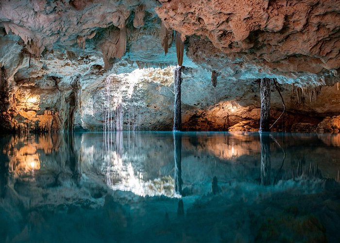 Tulum and 2 Cenotes Half Day Tour from Riviera